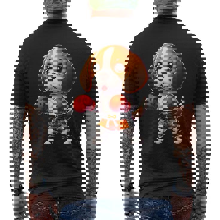 ムエタイビーグル メンズTシャツ バックプリント