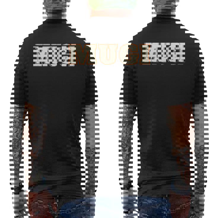 ムギ メンズTシャツ バックプリント