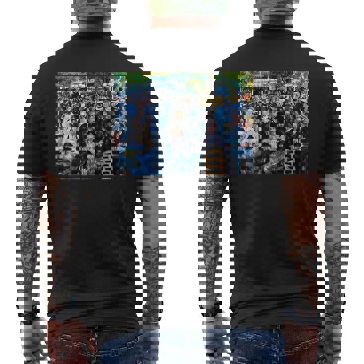 ムーランドラガレットでのダンス メンズTシャツ バックプリント