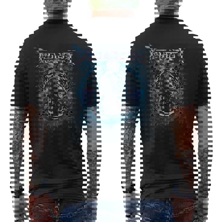 メガデス ディストピア メンズTシャツ バックプリント