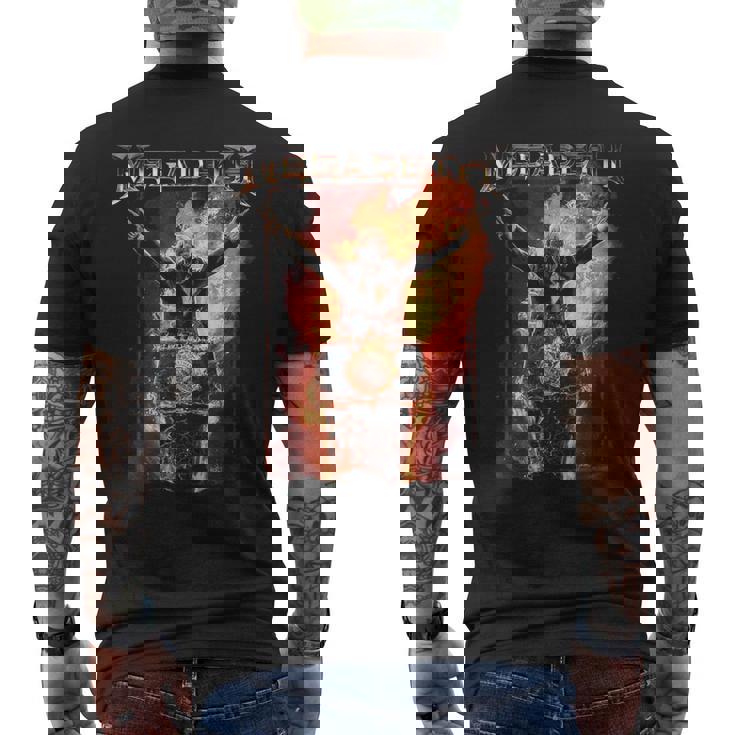 メガデス ヴィクソン メンズTシャツ バックプリント