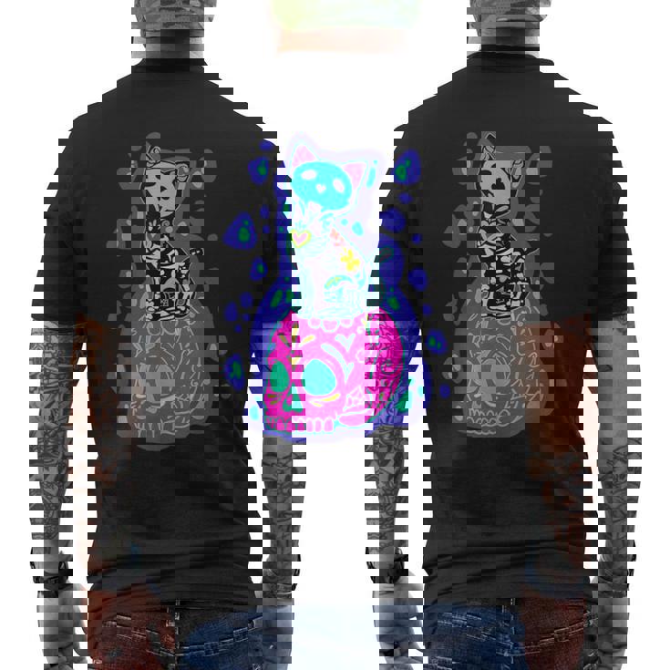 メキシコ シュガースカル メキシカン メンズTシャツ バックプリント