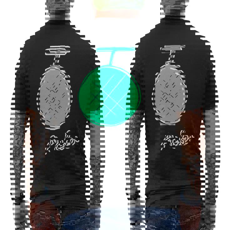 メロン Melon 『フルーツ ポップ』果物 シンプル ゆるい かわいい 落書き イラスト メンズTシャツ バックプリント