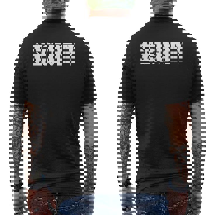 メンズecurity メンズTシャツ バックプリント