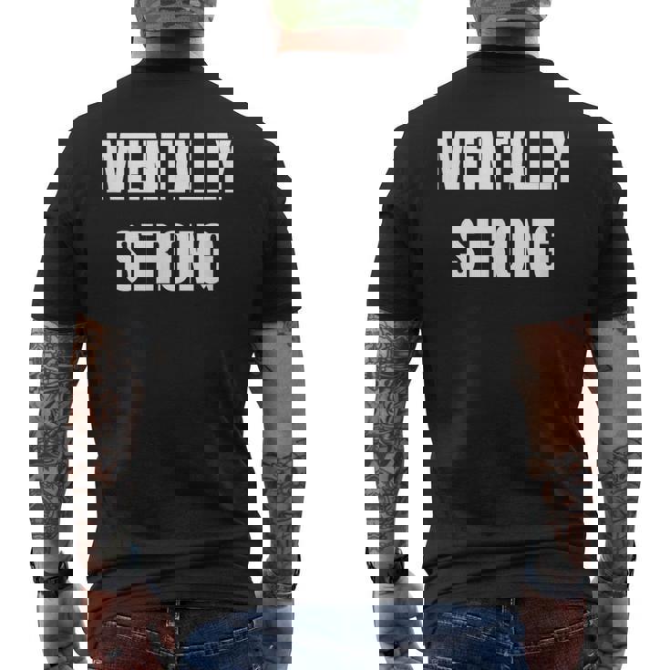 メンタリーストロング メンズTシャツ バックプリント