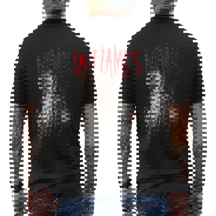 メーカーに会う メンズTシャツ バックプリント