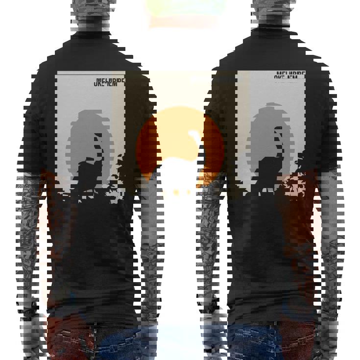 モケレ Mbembe メンズTシャツ バックプリント