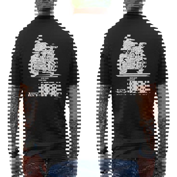 モスピーダ E メンズTシャツ バックプリント