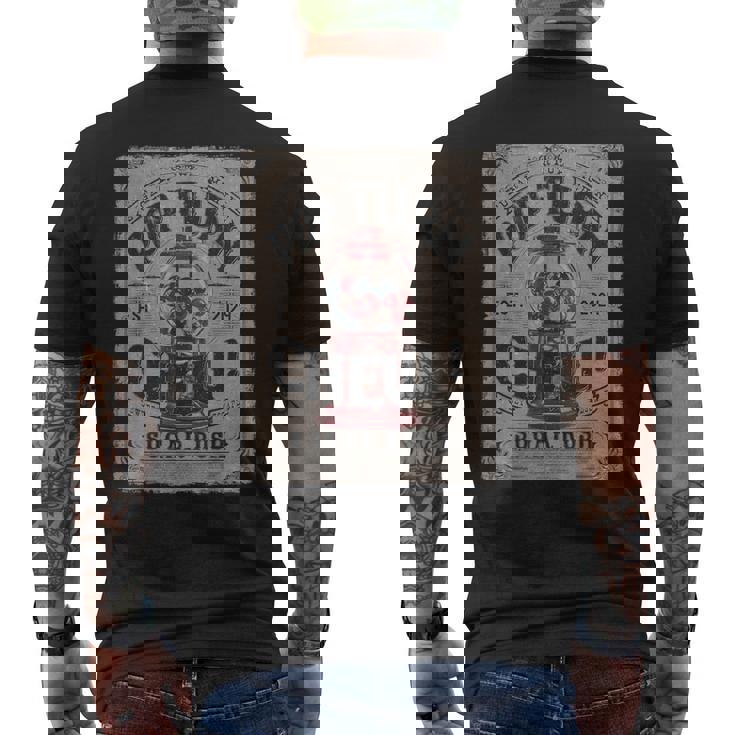 モダンヒップホップ Y2k Hip Hop ヴィンテージヒップスター エッジの効いたアーバンストリートウェア メンズTシャツ バックプリント