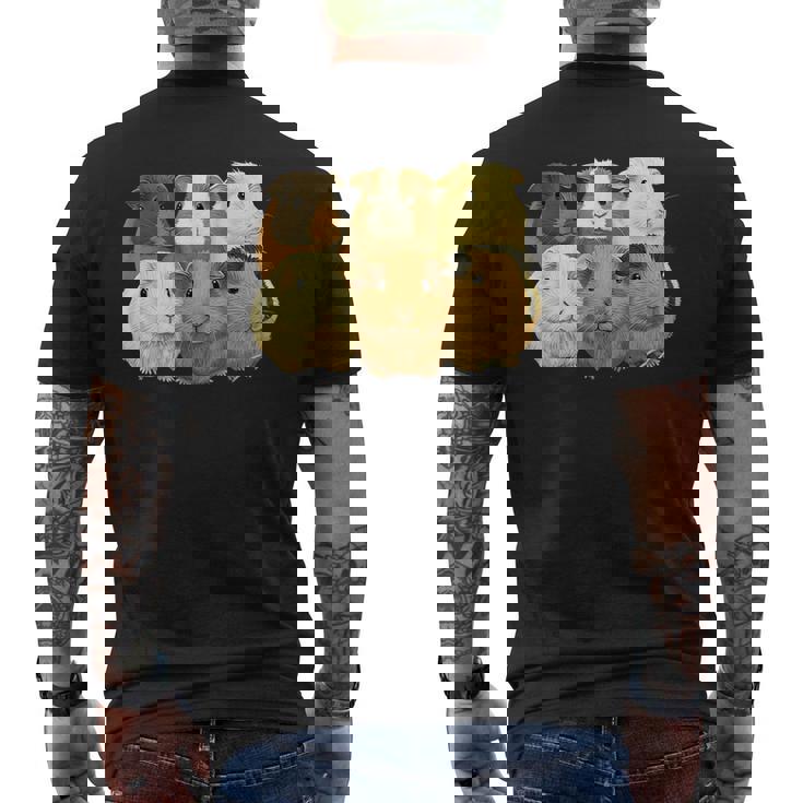 モルモット愛好家のためのモルモット。 メンズTシャツ バックプリント