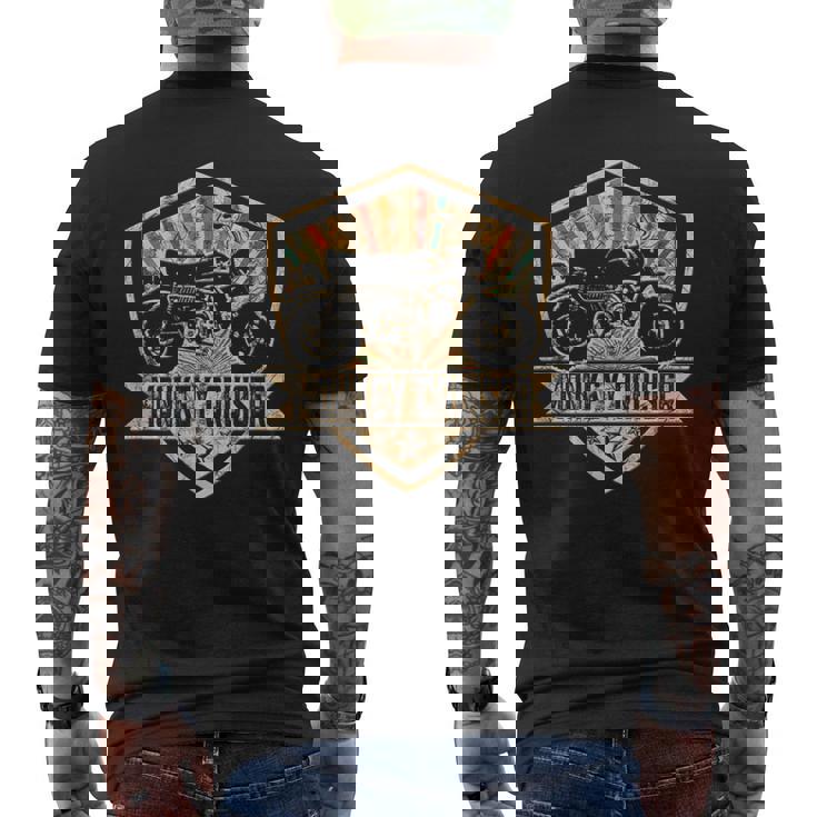 モンキー Z50 クルーザー 原付 バイク 日本 メンズTシャツ バックプリント