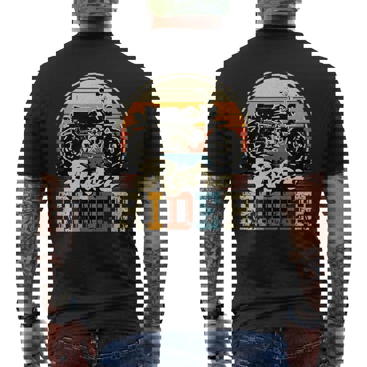 モンキー 原付 バイク レトロ ライダー ヴィンテージ 日本 クラシック メンズTシャツ バックプリント