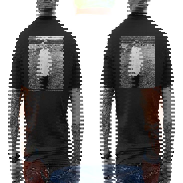 モンスターホラー 映画 ハロウィン ナイト ゾンビ リビング デッド メンズTシャツ バックプリント