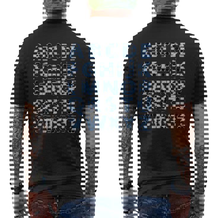 モールス信号 メンズTシャツ バックプリント