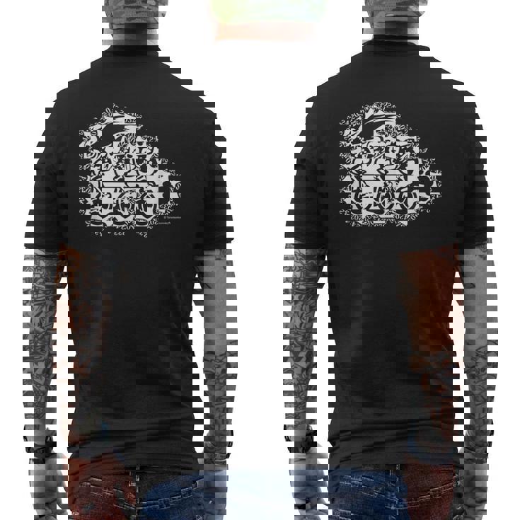 ヤッターマン おしおき三輪車a メンズTシャツ バックプリント