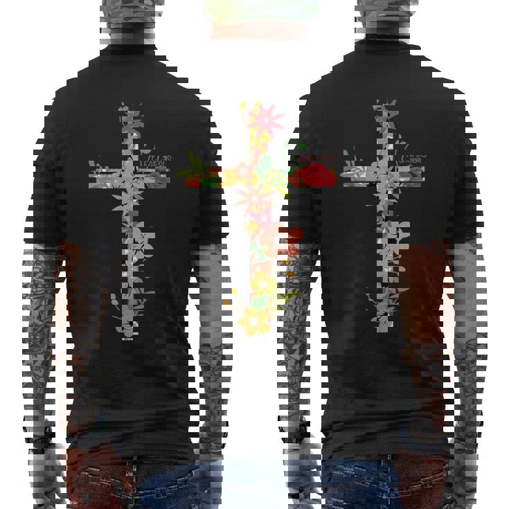 ヨハネ3 メンズTシャツ バックプリント