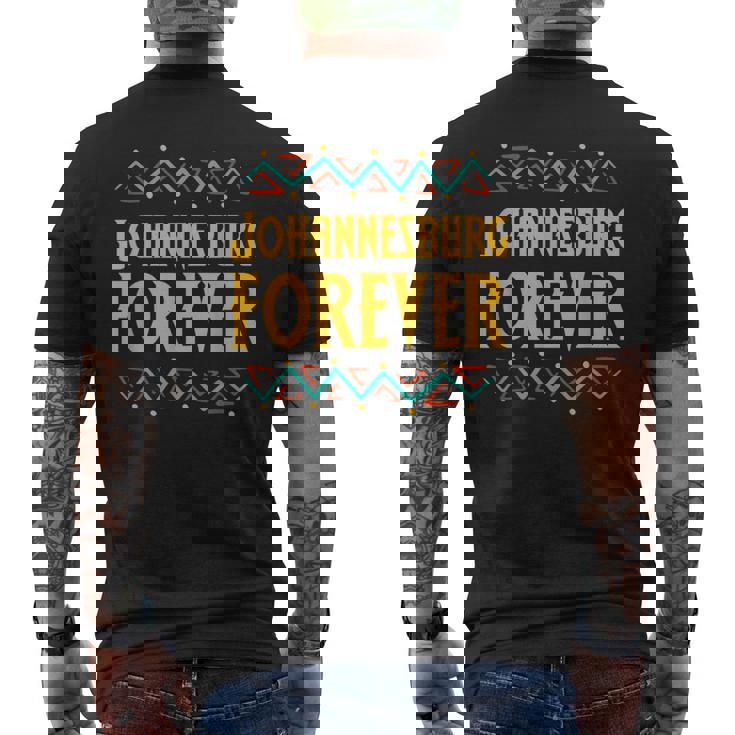 ヨハネスブルグ フォーエバー ギフト&ギフト メンズTシャツ バックプリント
