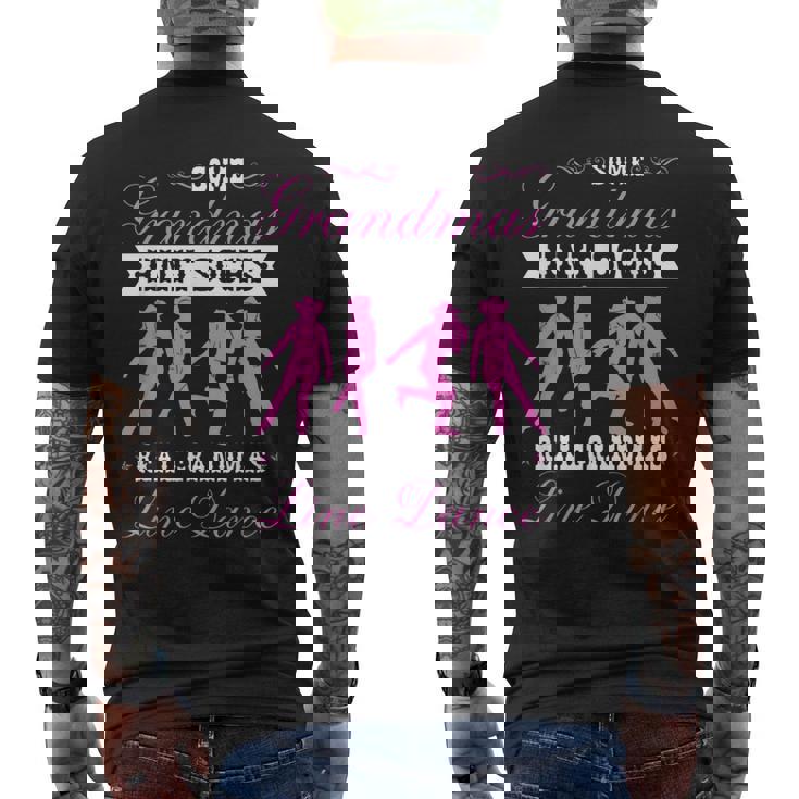 ラインダンシングカントリー ウエスタンラインダンス メンズTシャツ バックプリント