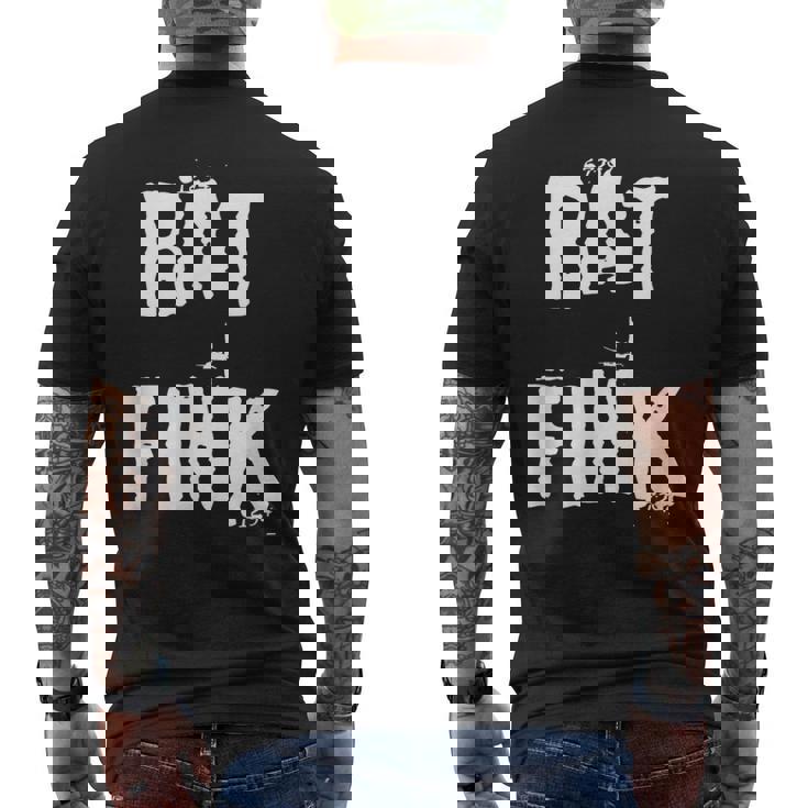 ラットフィンク メンズTシャツ バックプリント