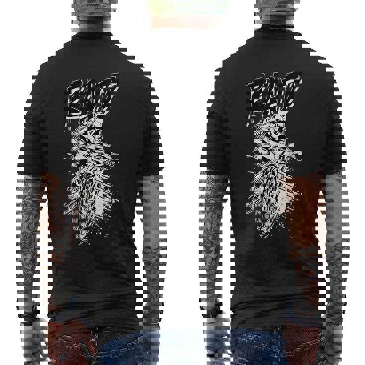 ラッドbmx メンズTシャツ バックプリント