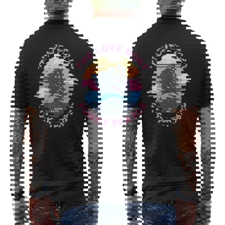 ラブボート メンズTシャツ バックプリント