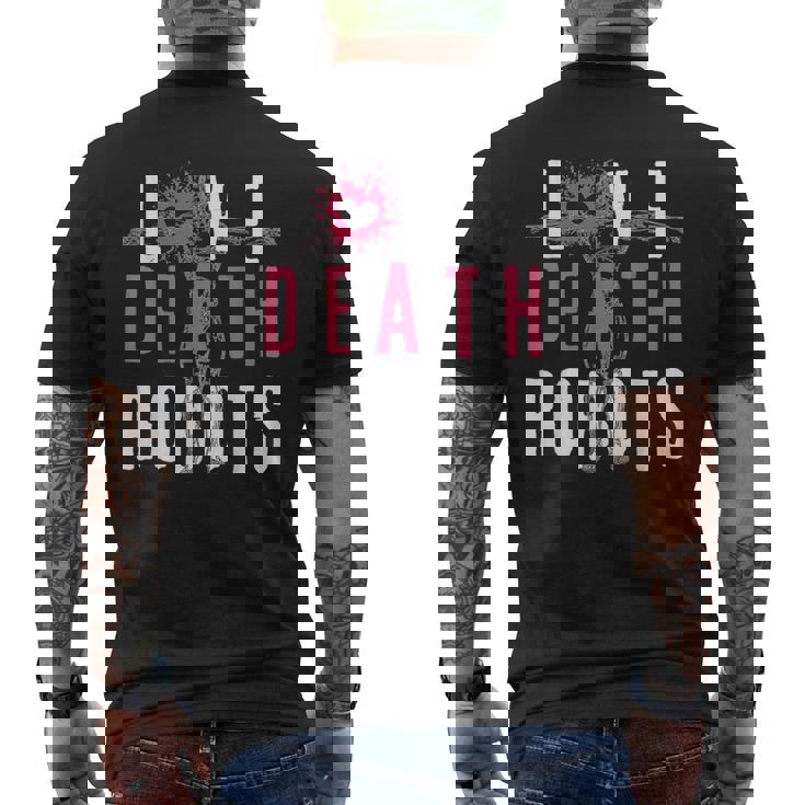 ラブ・デス・ロボット メンズTシャツ バックプリント