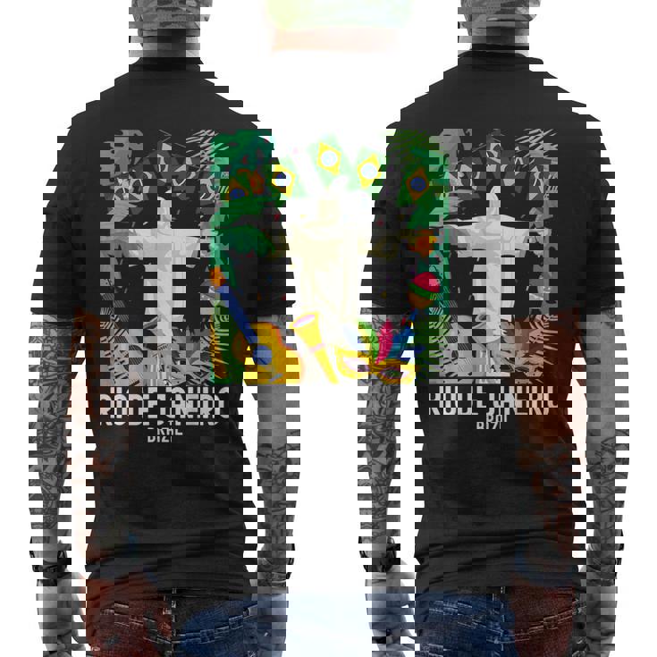 リオデジャネイロ お土産 リオデジャネイロ メンズTシャツ バックプリント