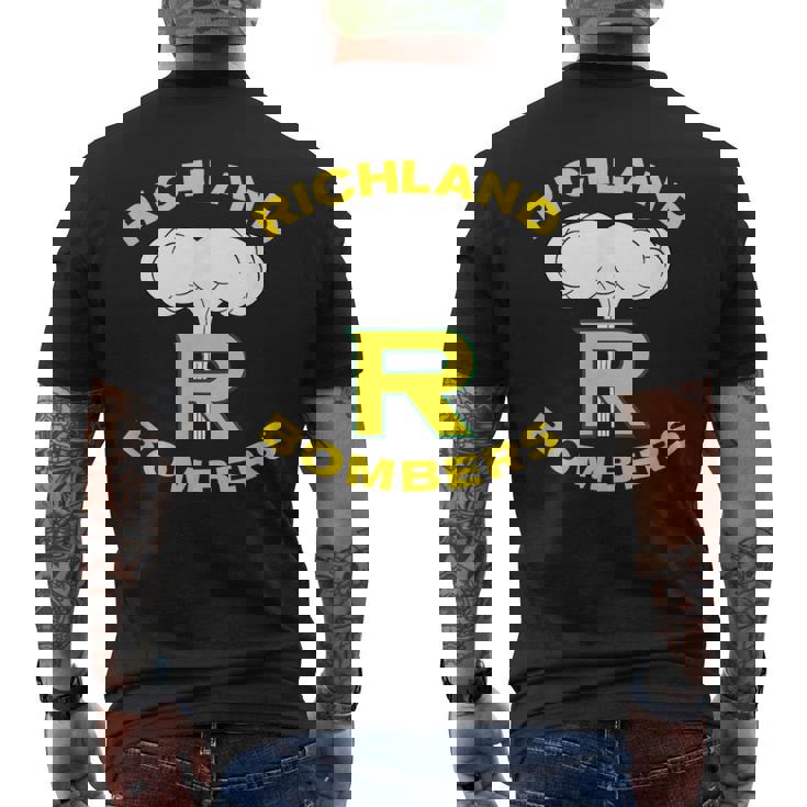 リッチランド・ボンバーズ メンズTシャツ バックプリント