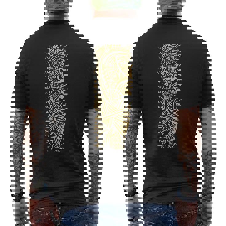 リバイタライジング トライバルアート メンズTシャツ バックプリント