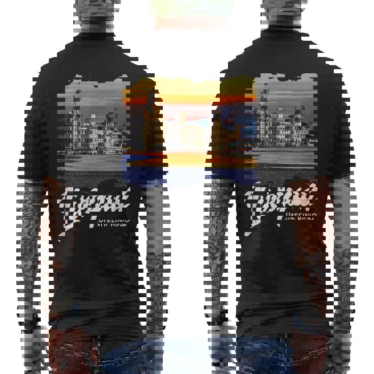 リバプール イングランド お土産 リバプール メンズTシャツ バックプリント