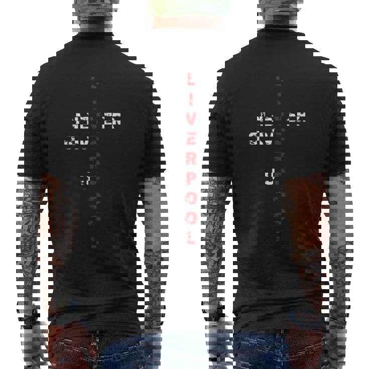 リバプール ギフト リバプール イギリス イギリス メンズTシャツ バックプリント