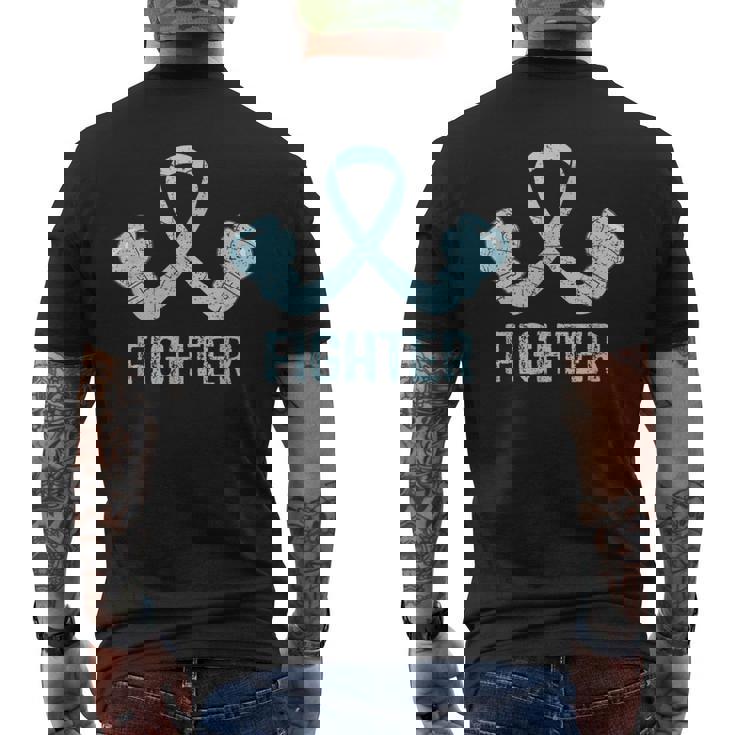 リンパ浮腫啓発ファイター メンズTシャツ バックプリント