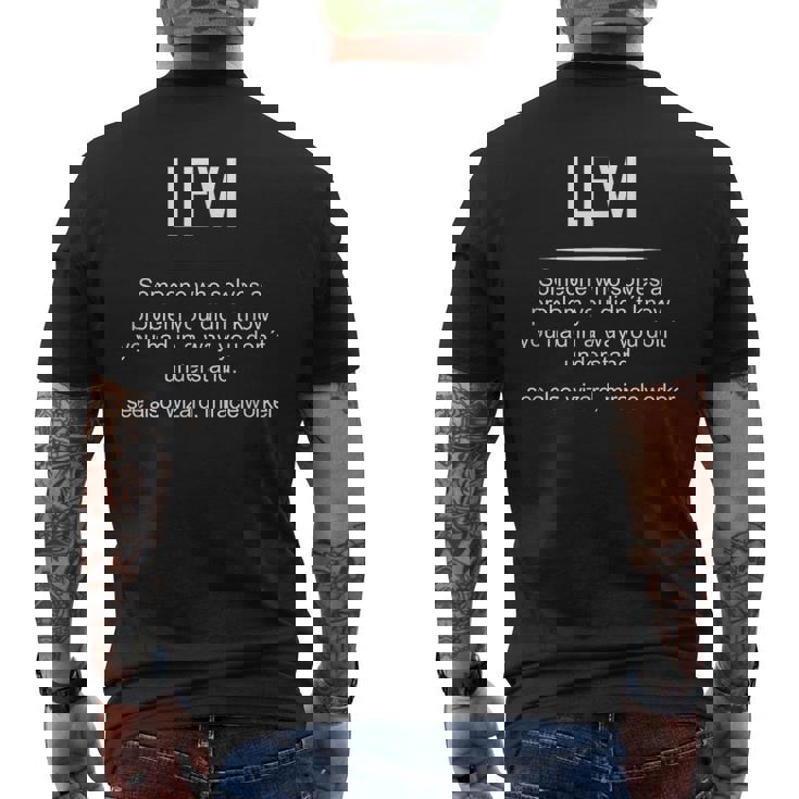 リーバイス名 メンズTシャツ バックプリント