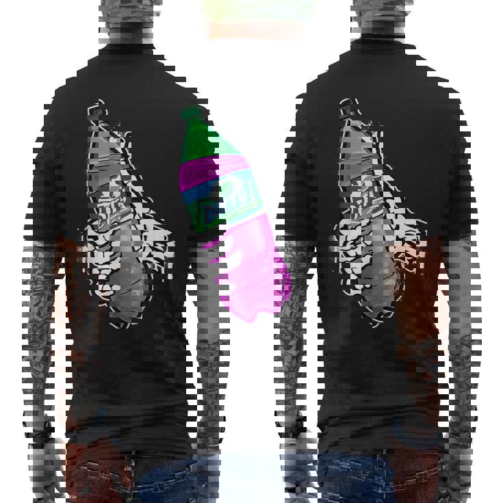 リーンシャツ、パープルドランク、ダーティーダブルカップ、リーンラインスモーク メンズTシャツ バックプリント