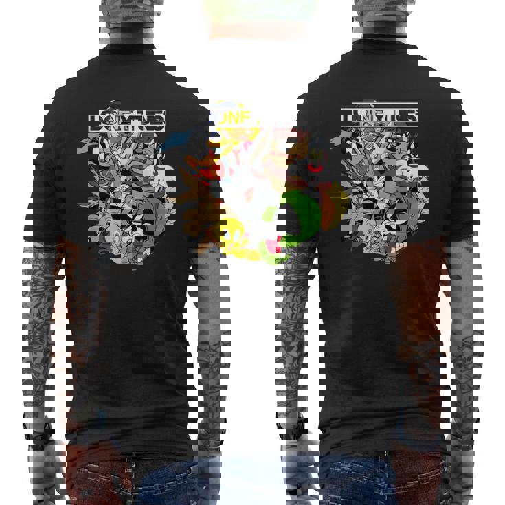 ルーニー・テューンズ キャラクター メンズTシャツ バックプリント