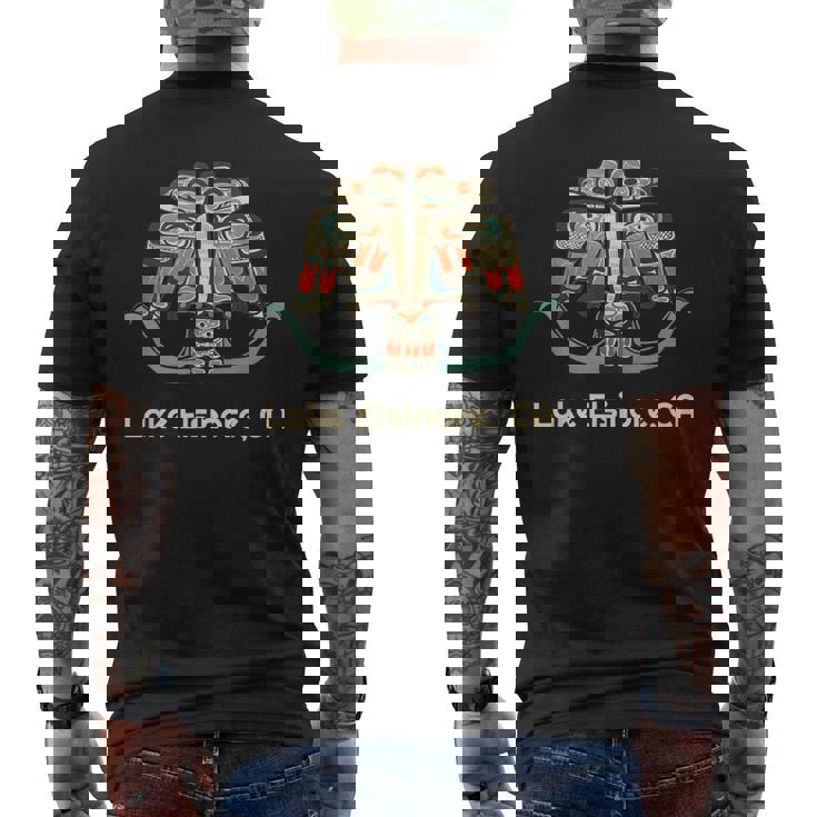 レイク・エルシノア カリフォルニア サンダーバード Nw ネイティブアメリカン メンズTシャツ バックプリント