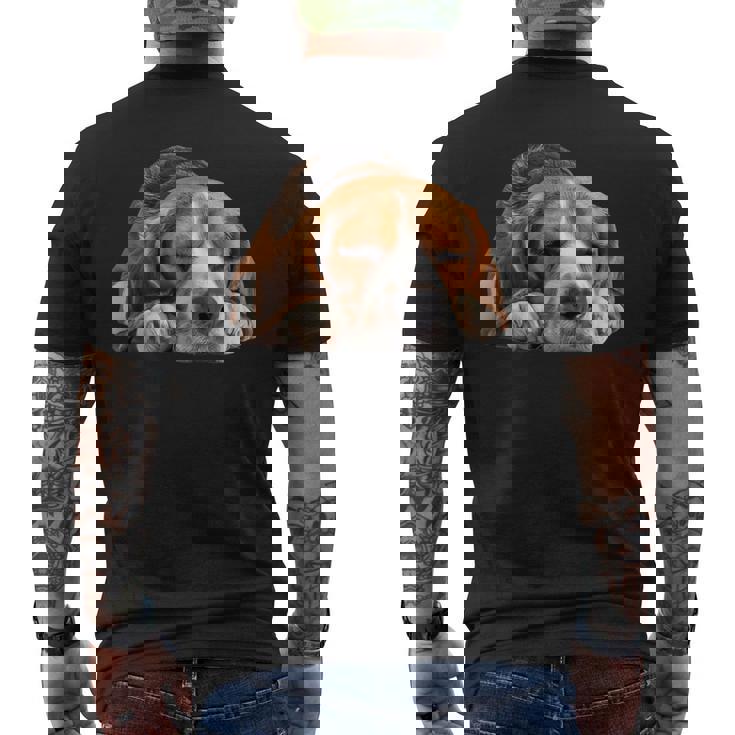 レイジービーグル メンズTシャツ バックプリント