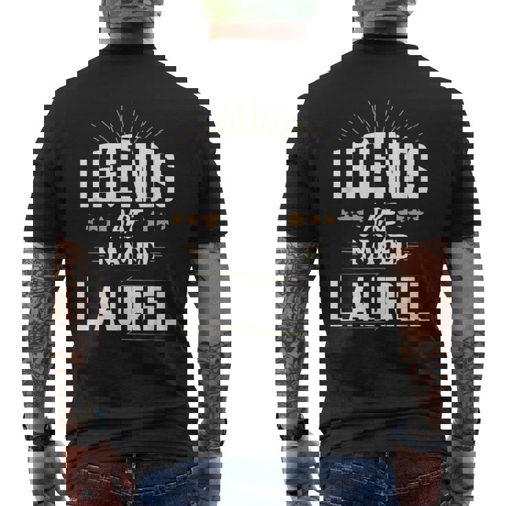 レジェンド・イズ・ネーム・ローレル メンズTシャツ バックプリント