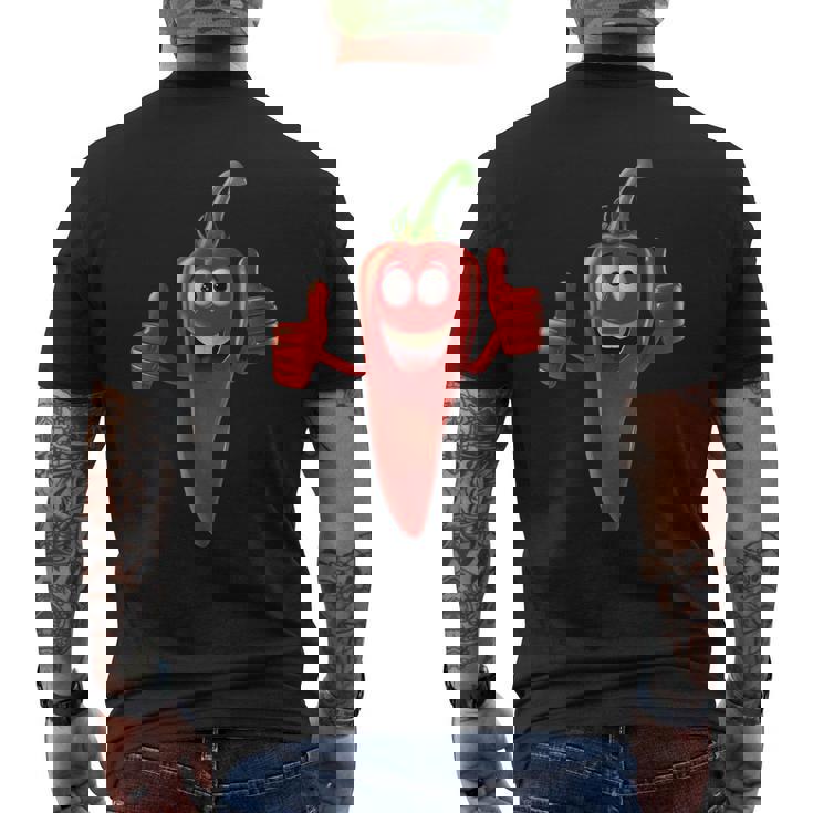 レッドパプリカ メンズTシャツ バックプリント