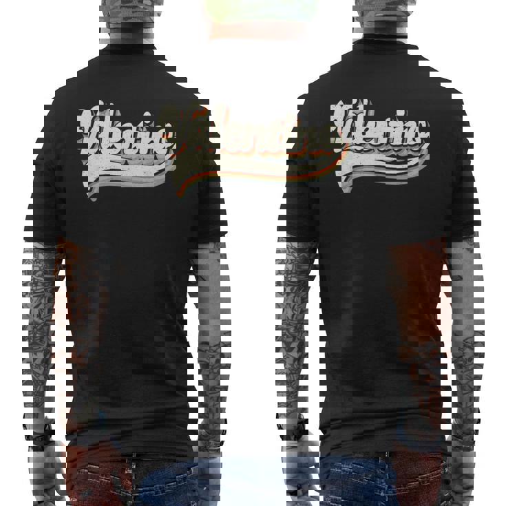 レトロ ヴィンテージ ヴァレンティーノ メンズTシャツ バックプリント