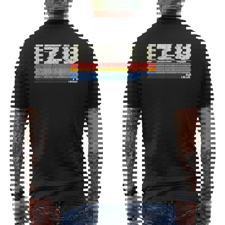 レトロヴィンテージ 70年代 80年代風 伊豆 日本 メンズTシャツ バックプリント