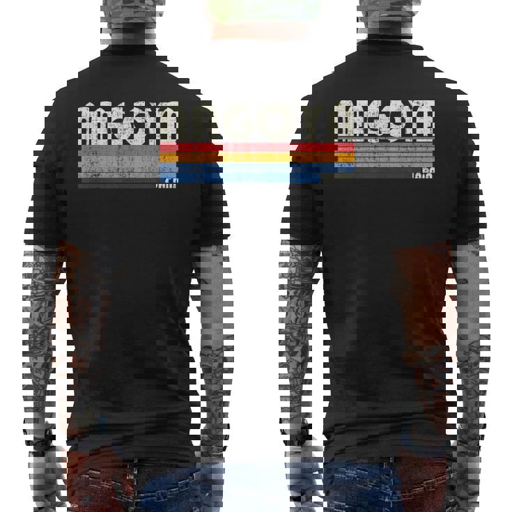 レトロヴィンテージ 70年代80年代スタイル 名古屋、日本 メンズTシャツ バックプリント