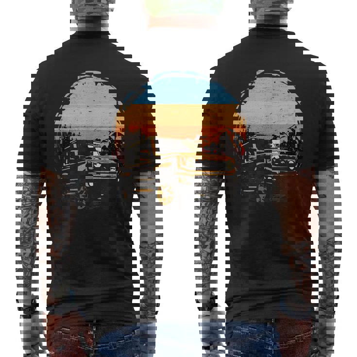 レトロヴィンテージスタイル ジムニー Gj Jb74 ファン オフロード メンズTシャツ バックプリント