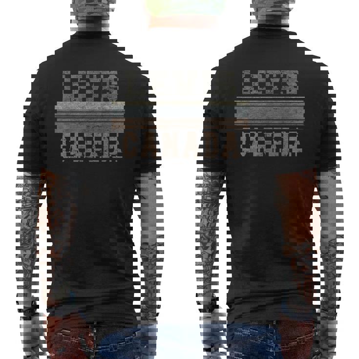 レトロ・リーバイス・カナダ メンズTシャツ バックプリント