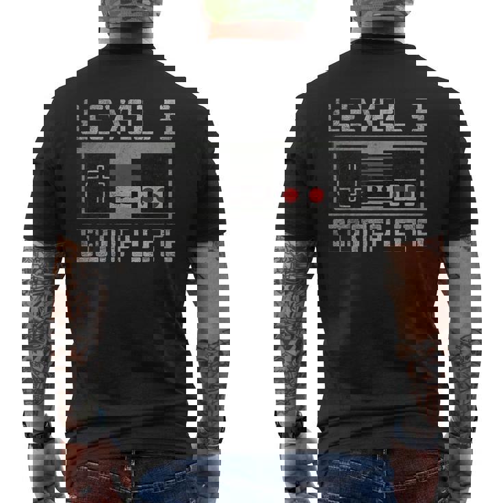 レベル 3 コンプリート 3 Year 3Rd Wedding Anniversary For Him Her メンズTシャツ バックプリント