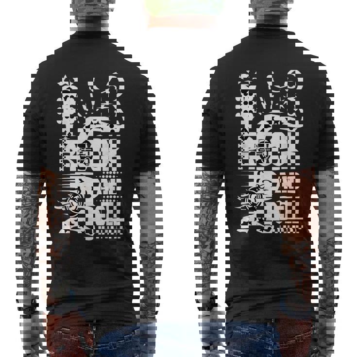 ロカビリー 50年代 ロックンロール ダンスパーティー ソック ホップ ミュージック 60年代 メンズTシャツ バックプリント