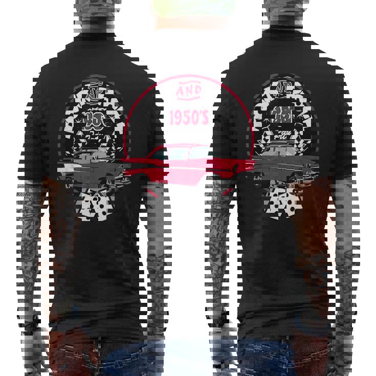 ロカビリーock Hop Dance 1950年代 パーティーコスチューム Doo Wop 50年代 メンズTシャツ バックプリント