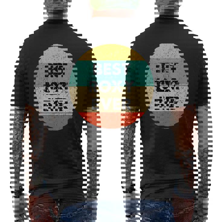 ロキシー・ネーム メンズTシャツ バックプリント