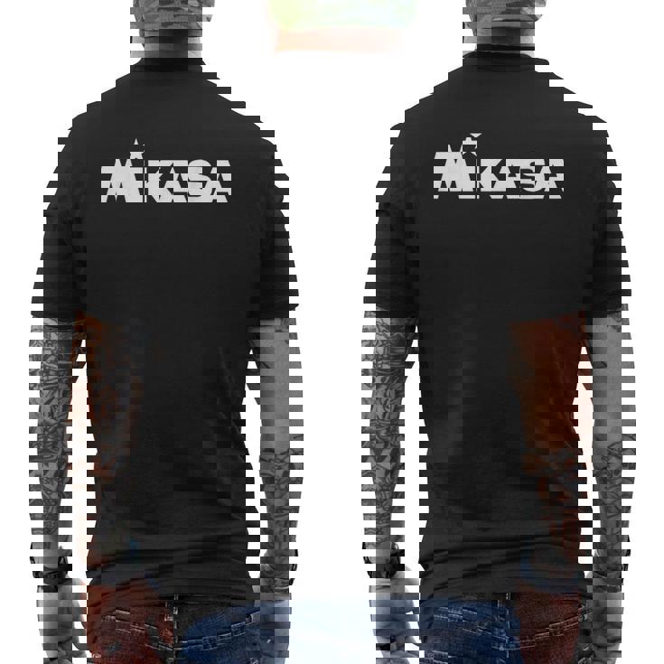 ロゴ Wh プリント バレーボール メンズTシャツ バックプリント