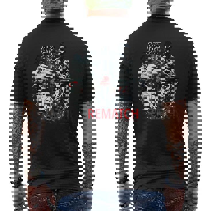 ロッキー・ノー・リマッチ メンズTシャツ バックプリント